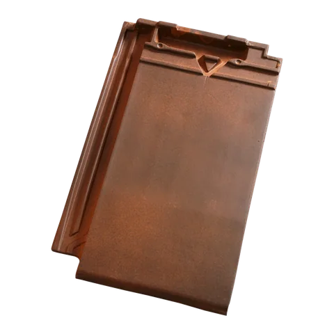 Koramic Datura dakpan in rustiek engobe