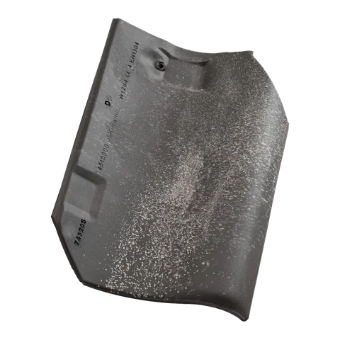 Koramic Oude Holle 451 dakpan in vieilli blauw gesmoord