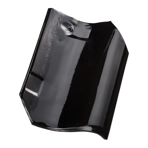 Koramic Oude Holle 451 dakpan in zwart verglaasd