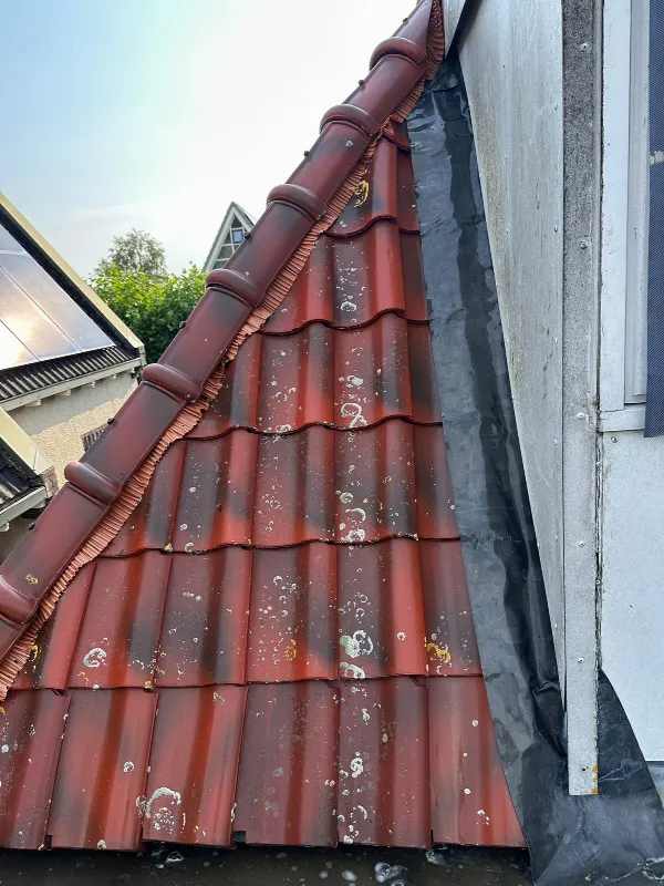 Pannendak reinigen in zuidbroek