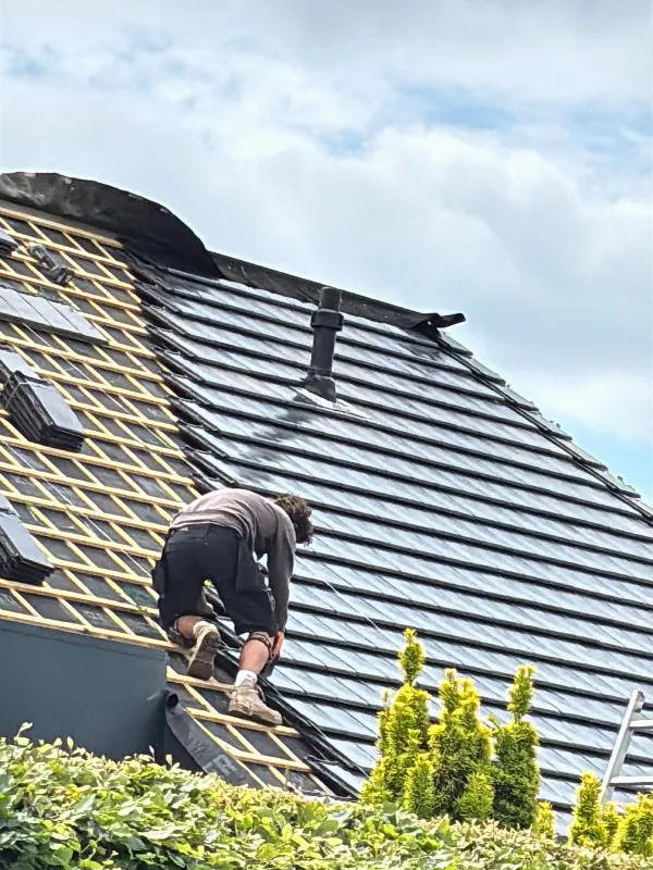 Pannendak renovatie Veendam 200m2