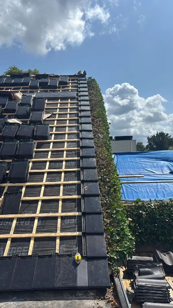 Pannendak renovatie Veendam 200m2