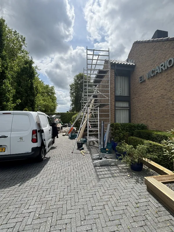 Pannendak renovatie Veendam 200m2