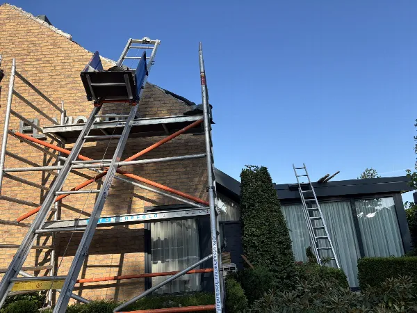 Pannendak renovatie Veendam 200m2