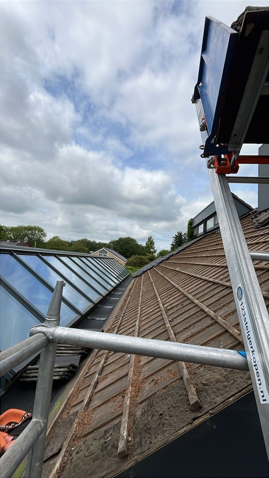 Pannendak renovatie Veendam 200m2