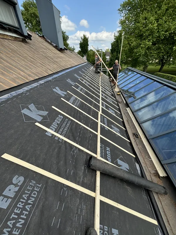 Pannendak renovatie Veendam 200m2