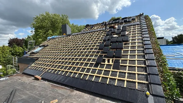 Pannendak renovatie Veendam 200m2