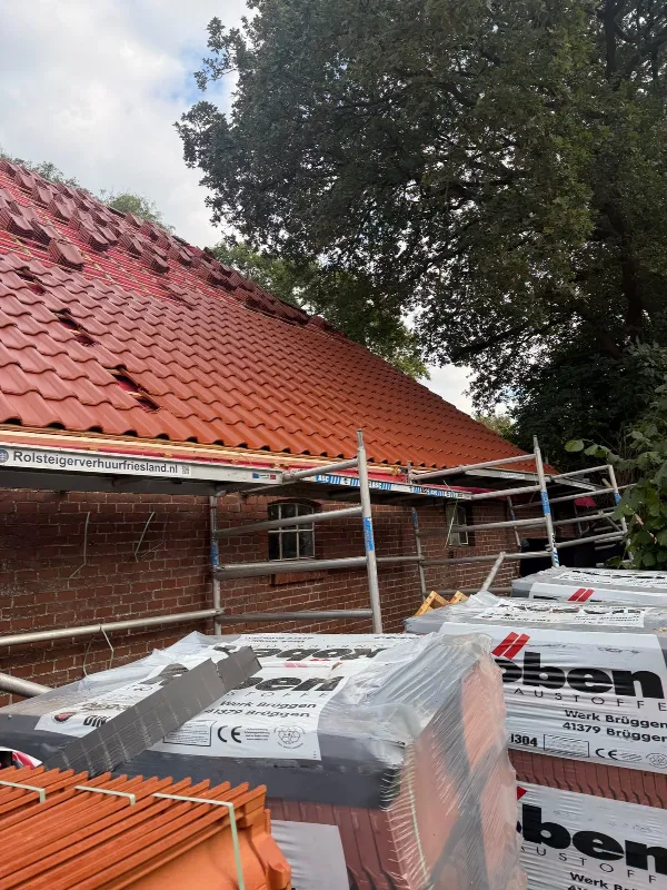 Cv installatie na dak renovatie