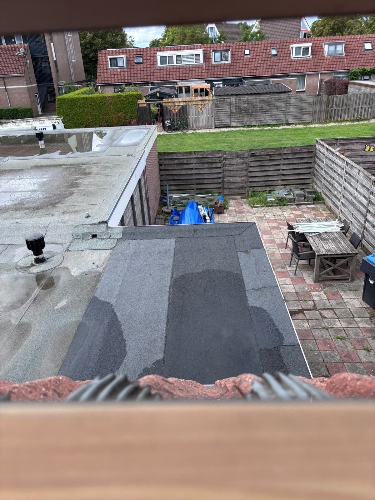Platdak renovatie + isolatie